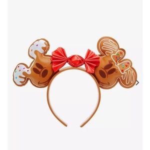 Disney Minnie Mouse Mickey & Minnie
Gingerbread Ears Headband